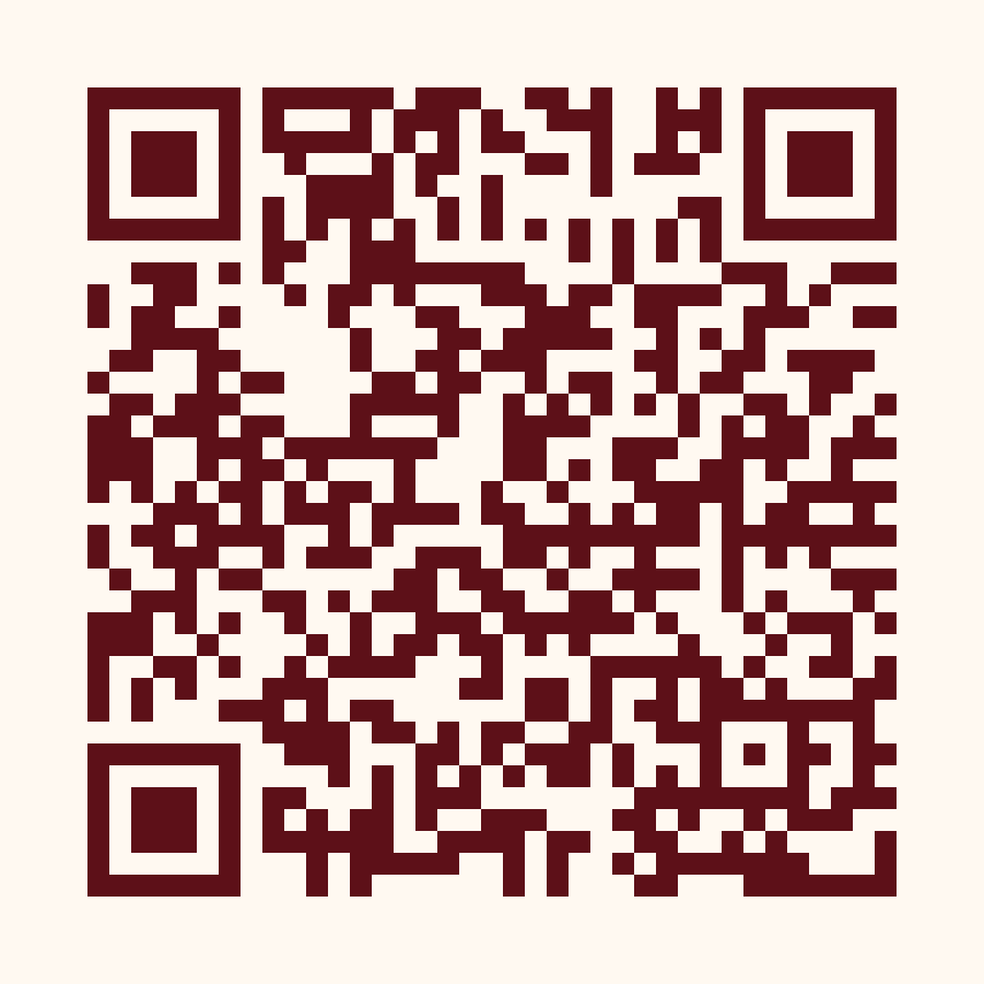 QR code for the oops & co. Instagram account